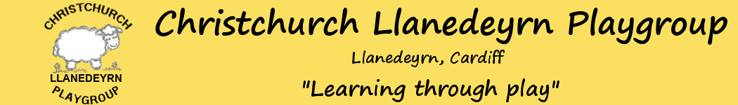 Christchurch Llanedeyrn Playgroup Banner